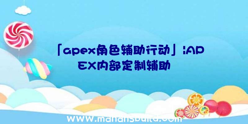 「apex角色辅助行动」|APEX内部定制辅助